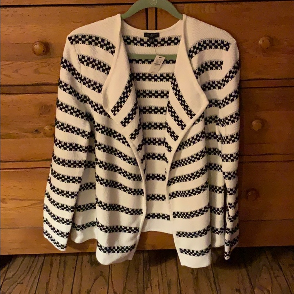 Talbots sweater/Jacket petite large
